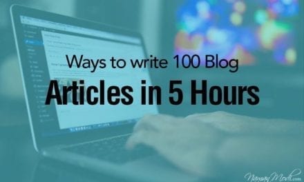 Ways to write 100 Blog Articles in 5 Hours