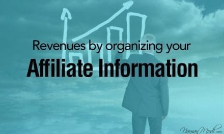 Optimize your Revenues by organizing your Affiliate Information