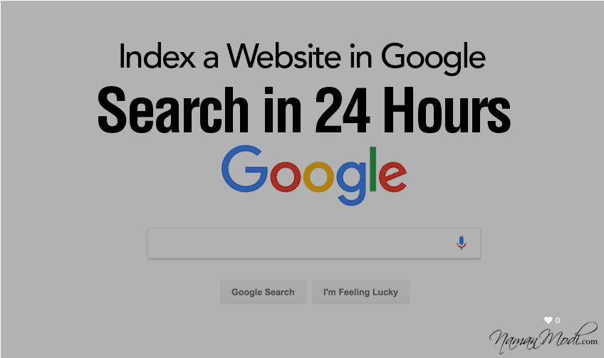 How to Index a Website in Google Search in 24 Hours
