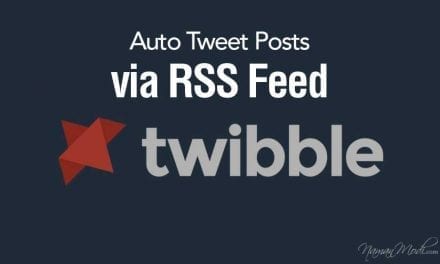 Twibble: Auto Tweet Posts via RSS Feed with Featured Post Image