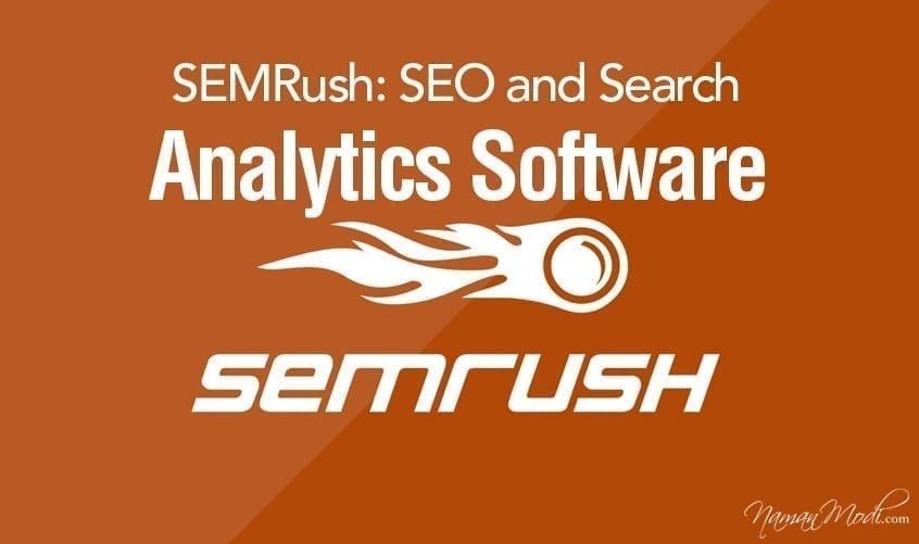 SEMRush: SEO and Search Analytics Software