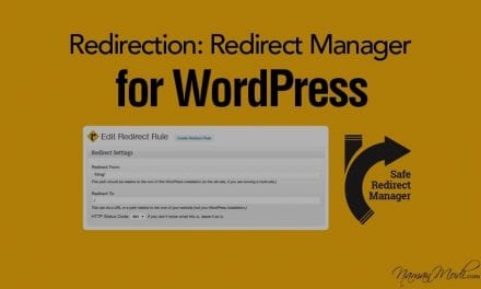 Redirection: Redirect Manager for WordPress