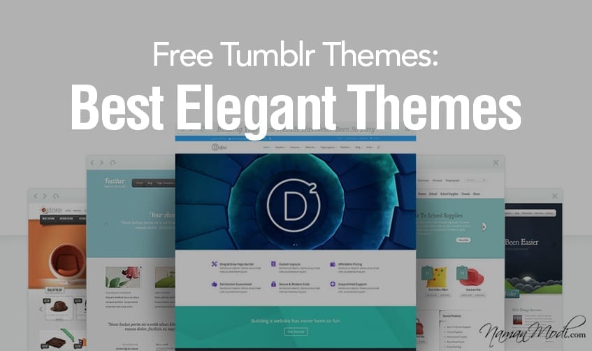 23 Free Tumblr Themes: Best Elegant Themes of 2020