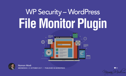 WP Security – WordPress File Monitor Plugin