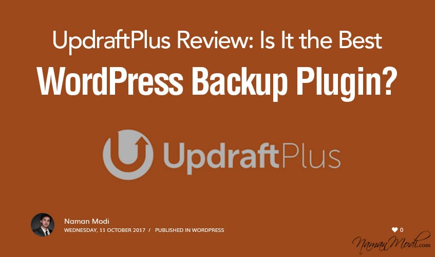 UpdraftPlus Review: Is It the Best WordPress Backup Plugin?