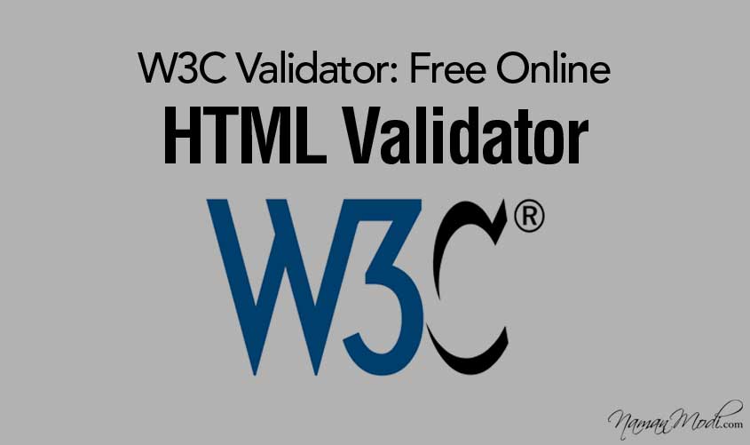 W3C Validator: Free Online HTML Validator