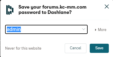 Dashlane - Letting Dashlane capture a password itself