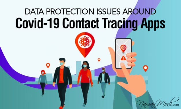 Data Protection Issues Around Covid-19 Contact Tracing Apps
