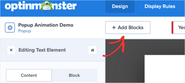 multi step conversions - add block